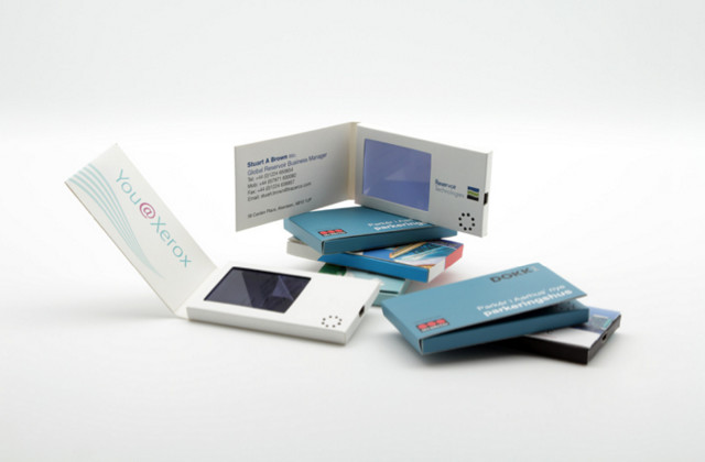 Auto play video player custom design direct mail video player for business gift from origin manufacture