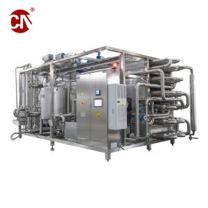Automatic Tube Uht Sterilizer for Screw Pump Structure Pasteurization of Fruit