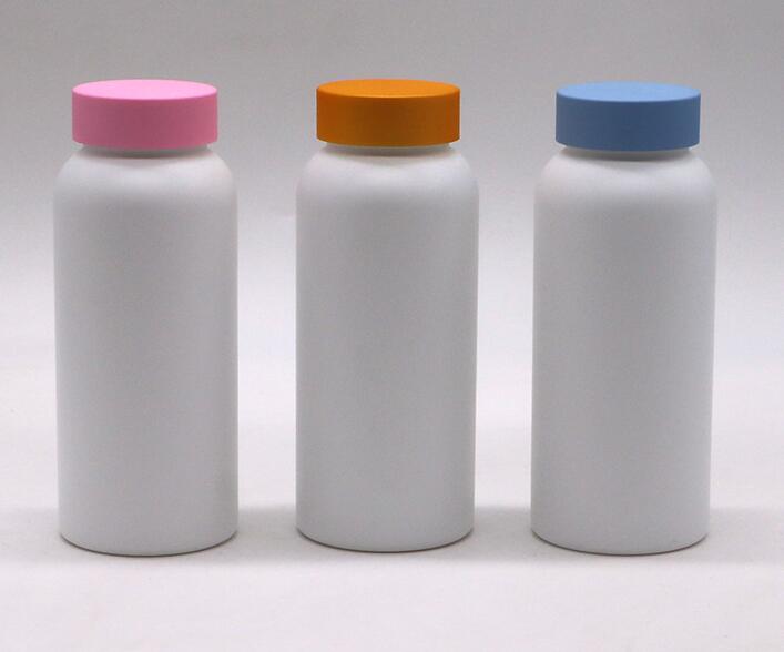 250ML Eco-Friendly PET Plastic Bottle for Supplement Pill Capsule Tablet Storage Container