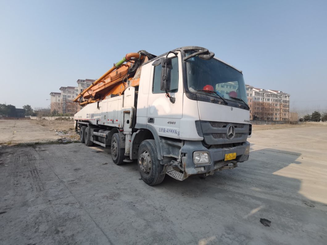 Zoomlion 52meter Good Price Pump Used Machinery Truck Mounted Concrete Boom Pump