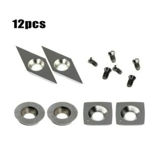 Non Slip Carbide Woodturning Tools With Varies Depending On Tool Blade Width