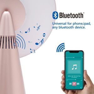 2022 New Style 3 in 1 LED Mirror with Bluetooth Speaker Design Rechargeable LED