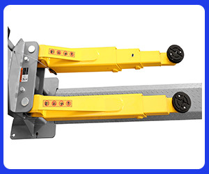 Asymmetric Arms 2 Post Car Lift Cylinder Directly Drived