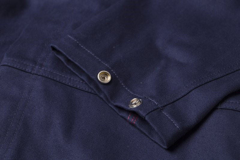 EN11612 Flame Resistant Clothing , 100% Cotton Flash Proof Overalls