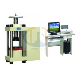 Building Mortar Concrete Cube Testing Machine , Automatic Testing Machine