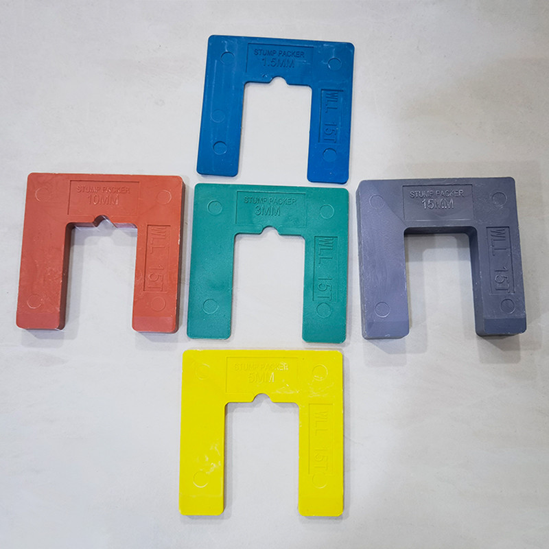 90x90mm Plastic Window Packer Shims Waterproof Window Horseshoe Stump Packer Plastic Window Packers for Windows