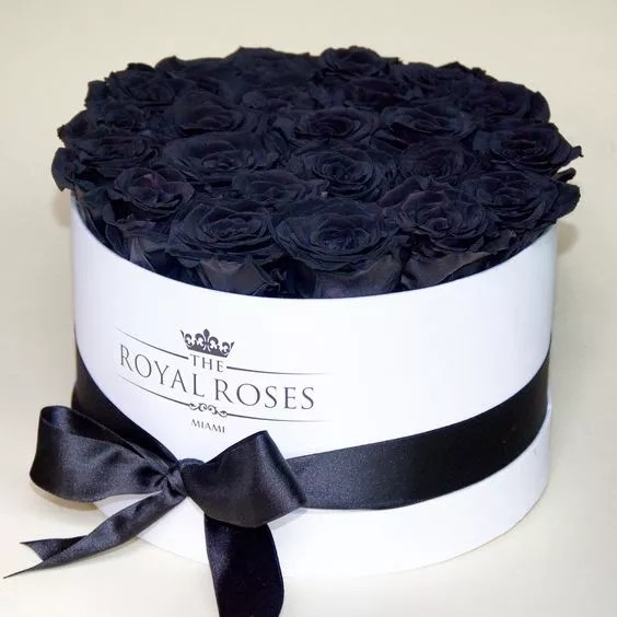 Factory Paper hat flower box customize square flower box for flower packaging