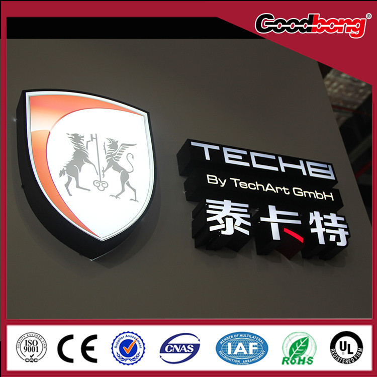 Professional Making Vacuum Forming .ED]]Car sign and name / LED car Sign and name
