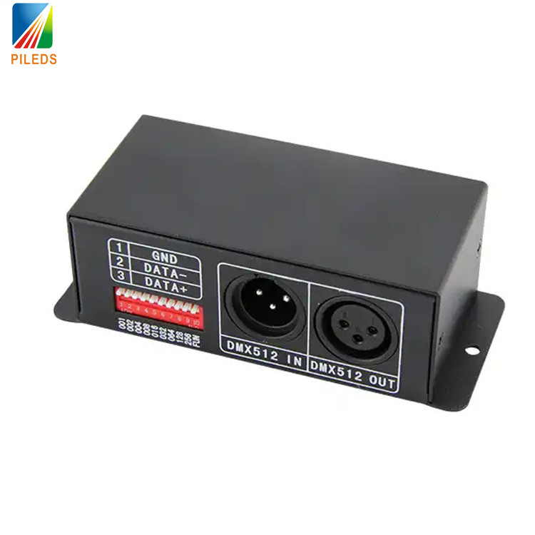 DMX To SPI DMX 512 LED Controller Decoder For TM1809 WS2812b
