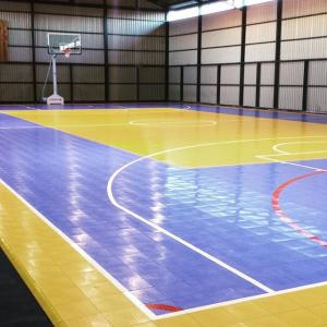 China 15mm Thickness PP Tiles Sports Floor Long-Lasting Sports Flooring Solution on sale