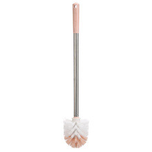 Washing Room Plastic Clean Handle Head Toilet Cleaning Brush