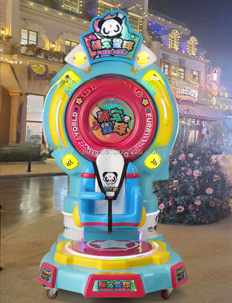Dreamland children electric coin operated rocking car fiberglass kids paradise park happy Ferris wheel kiddie rides game machine