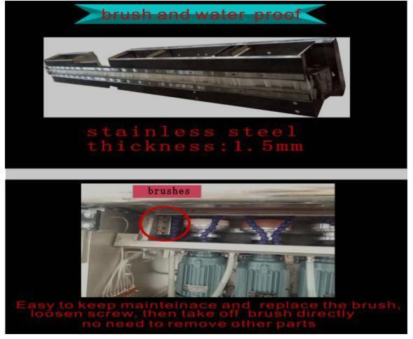 12 Motor Glass Straight Line Beveling Machine Glass Processing Machine