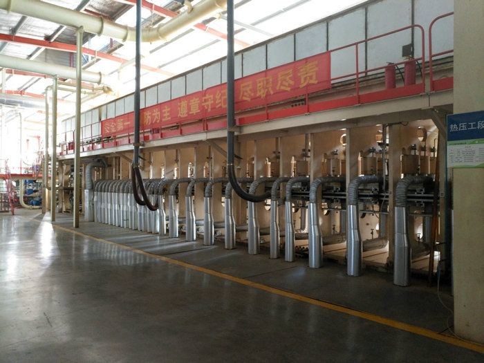 8 Feet Oriented Strand Board Production Line With Continuous Press