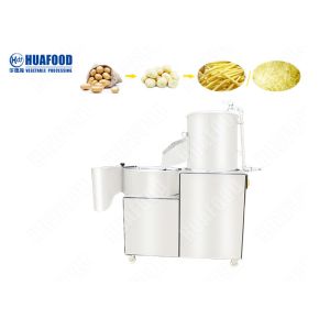 China Automatic Potato Peeling Machine Potato Washing Cutting And Peeling Machine on sale