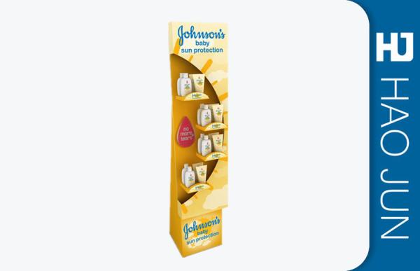 Heavy Duty Shampoo Cardboard Display Racks , Custom Cardboard Floor Displays