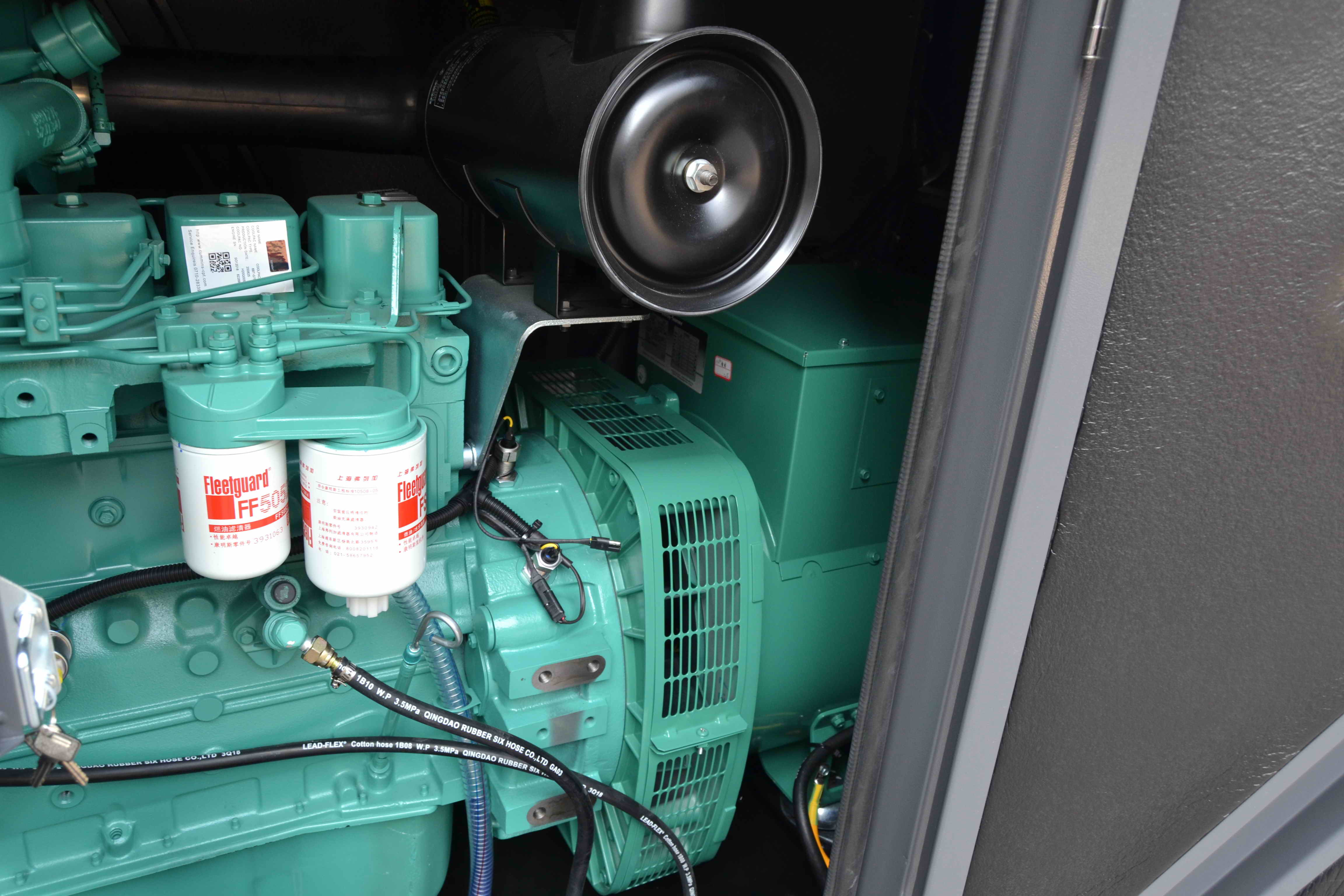 127V 150kva Diesel Engine Generator Set Canopy Generator 60HZ