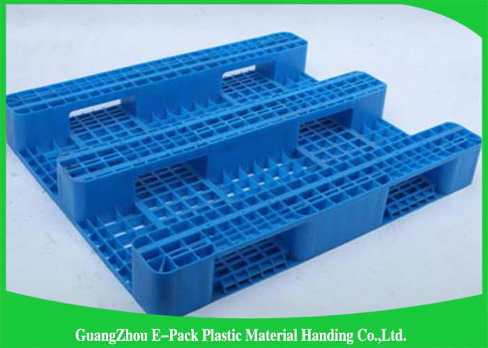 100% Virgin HDPE Plastic Euro Pallets Ventilated Stackable For Food Industry