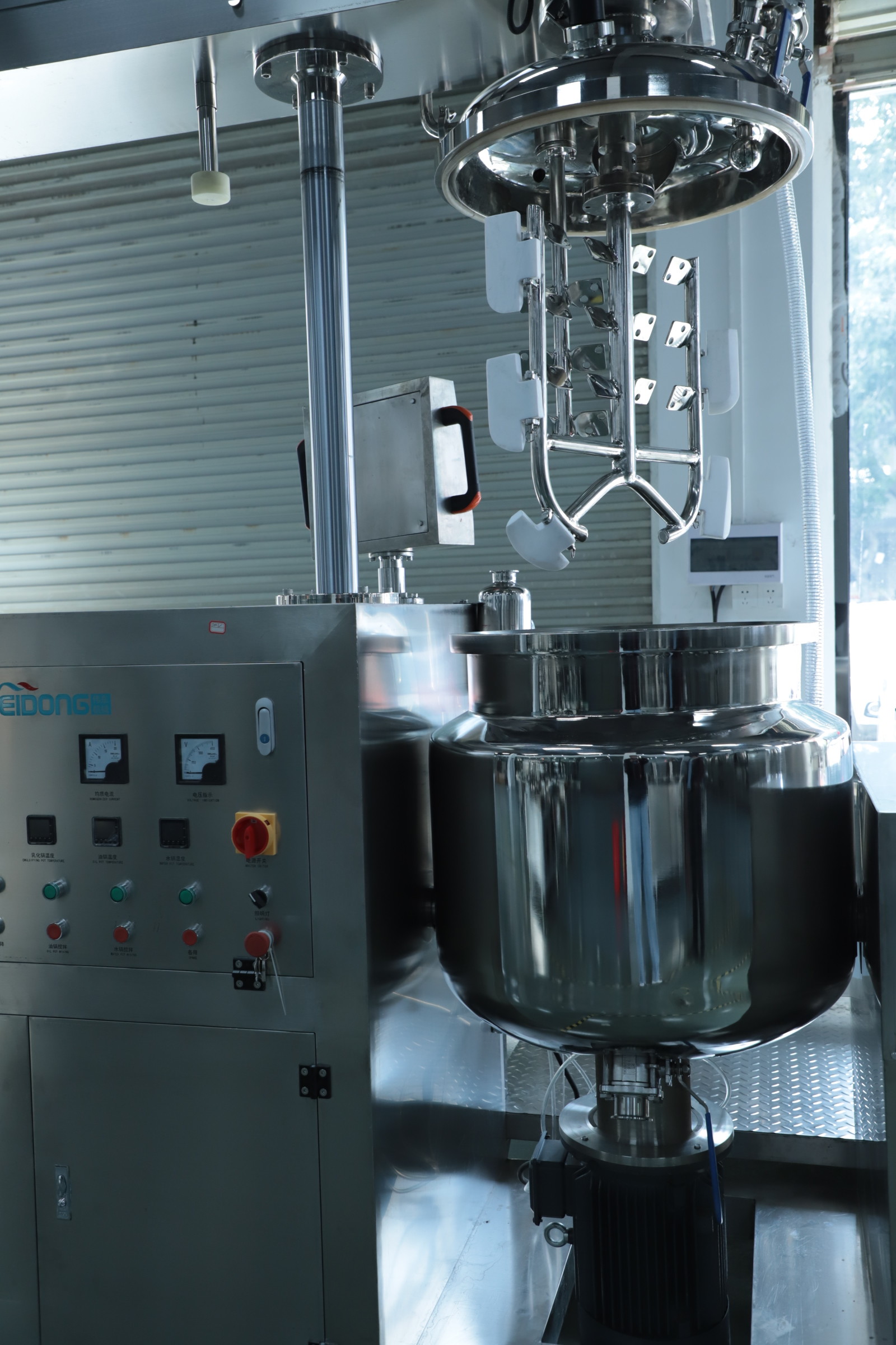 5000L Stainless Steel Vacuum Homogenizer With 1 Year Warranty
