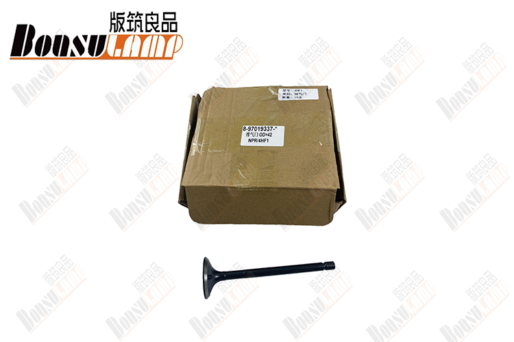 Valve EXH OD=42MM Isuzu Parts For NPR/4HF1 4HG1 OEM 8-97019337-0 8970193370