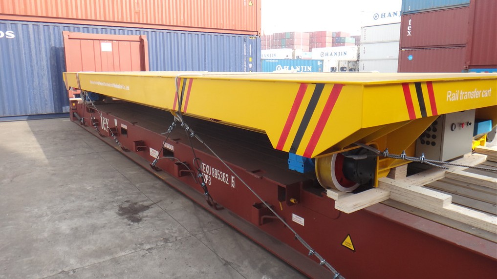 hydraulic diven scissor lift trolley
