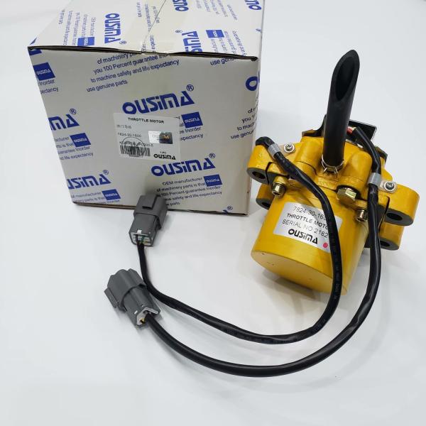 OUSIMA Excavator Accessories 7824-30-1600 Throttle Motor Komatsu PC200-5/120-5