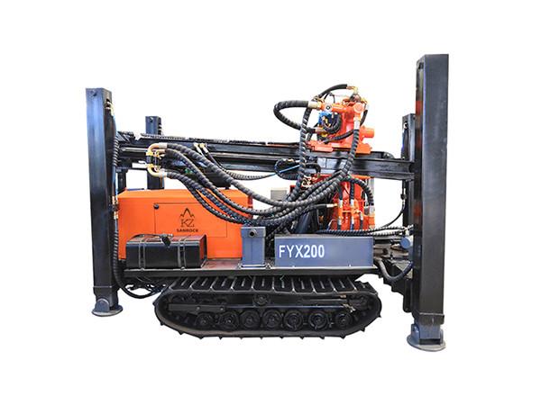 FY180/FY200 180m 200m STEEL TRACK CRAWLER WATER WELL DRILLING machine portable