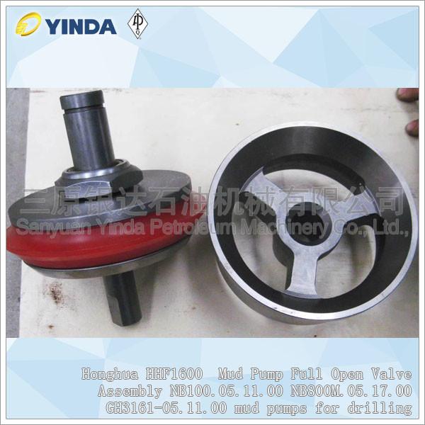 Honghua HHF1600 Mud Pump Full Open Valve Assembly NB100.05.11.00 NB800M.05.17.00