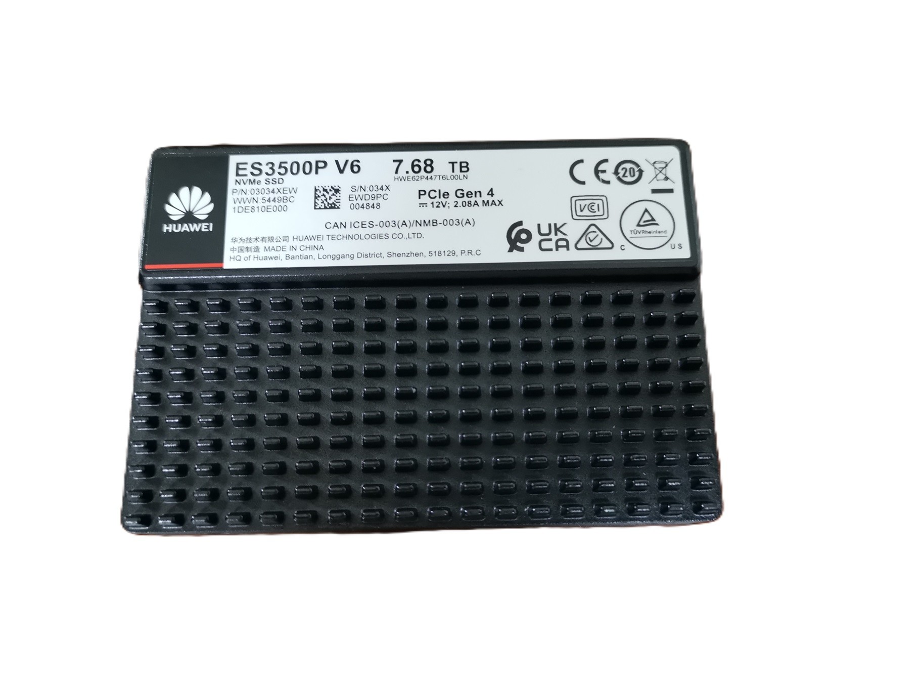 Huawei ES3500P V6 NVMe SSD Solid State Drives PCIe 4.0 3.84 TB to 7.68 TB