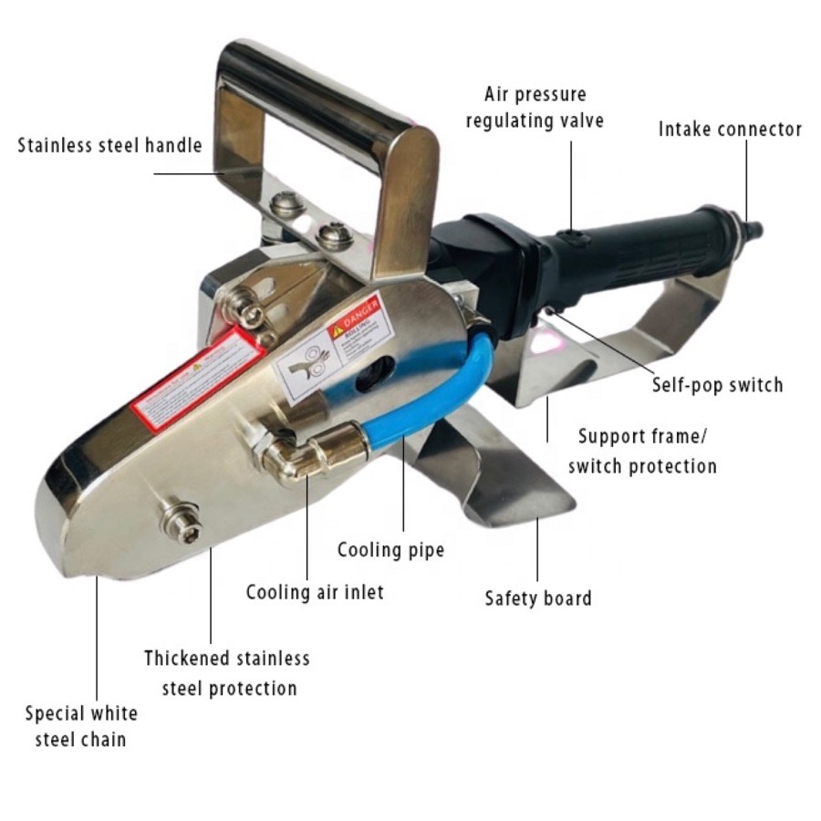 Gas Pressure 6-8kg Pneumatic Paper Waste Stripping Machine for Industrial Needs