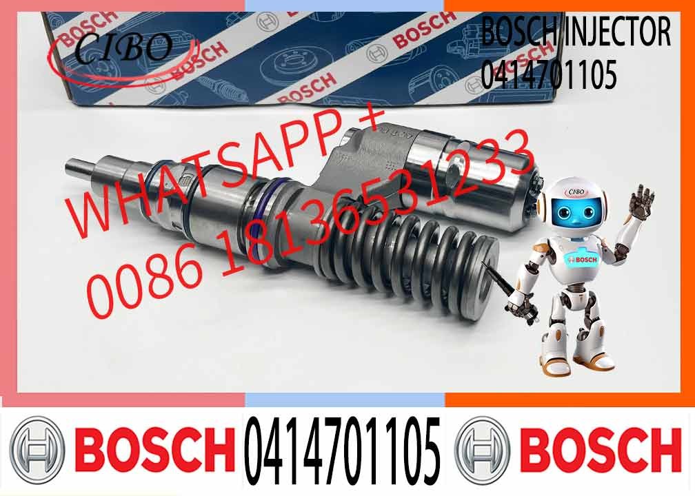 Excavator Injector 0414701005 5236543 1408335 1424462 1529749 0414701105 1428273 1454161 for Diesel Engine Parts Nozzle