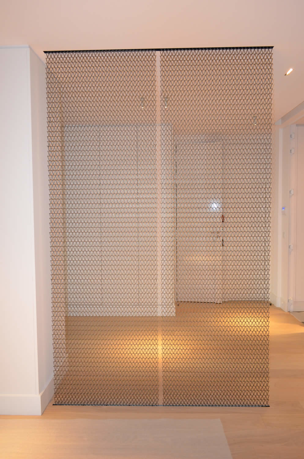 2MM Thickness Square Decorative Woven Wire Mesh For Project