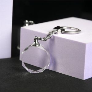  Diffrent Shapes Of Crystal Keychain With 3d Laser Engravi... Manufactures