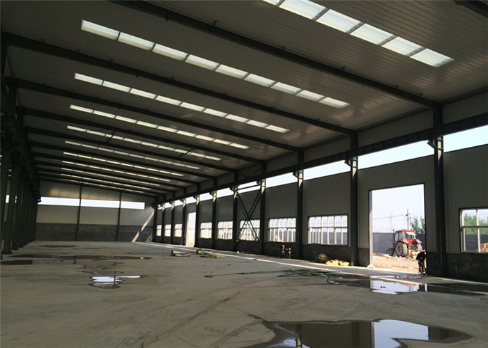 Pre engineered steel buildings metal large span logistics steel warehouse with office
