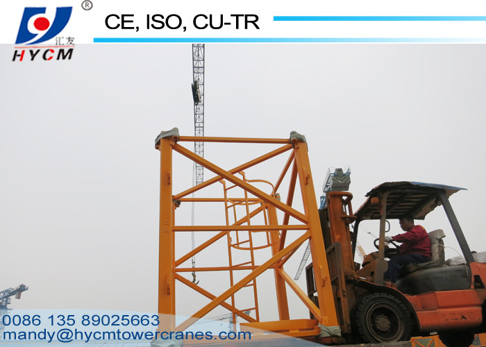 Frequency Conversion1.83*1.83*2.5 Block Mast Section QTZ6010 Topkit Tower Crane