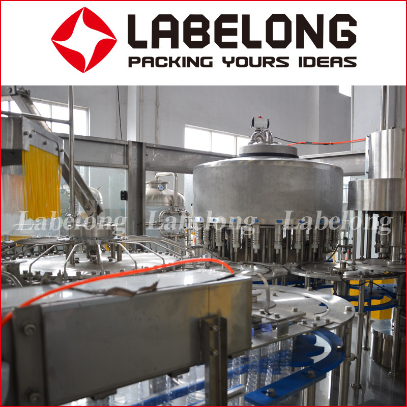 3000BPH Water Bottling Machine For Polyester And Plastics Bottles