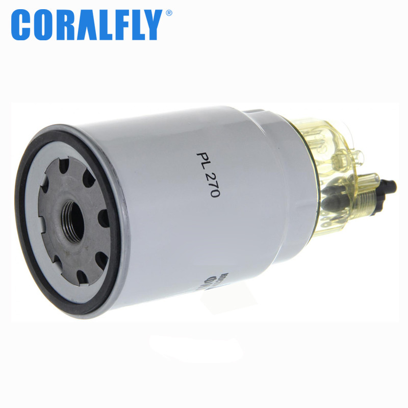 Coralfly OEM ODM Diesel Engines Truck Fleetguard Fuel Filter PL270