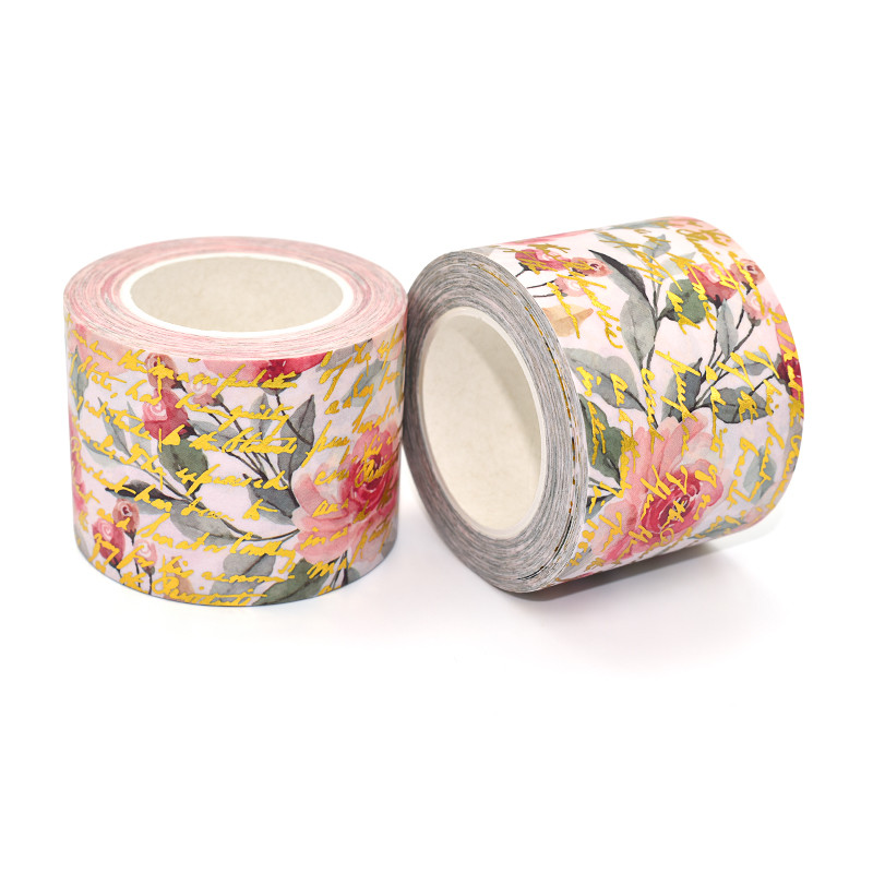 Custom Design Decoration Kawaii Japanese Foil Washi Paper Tape