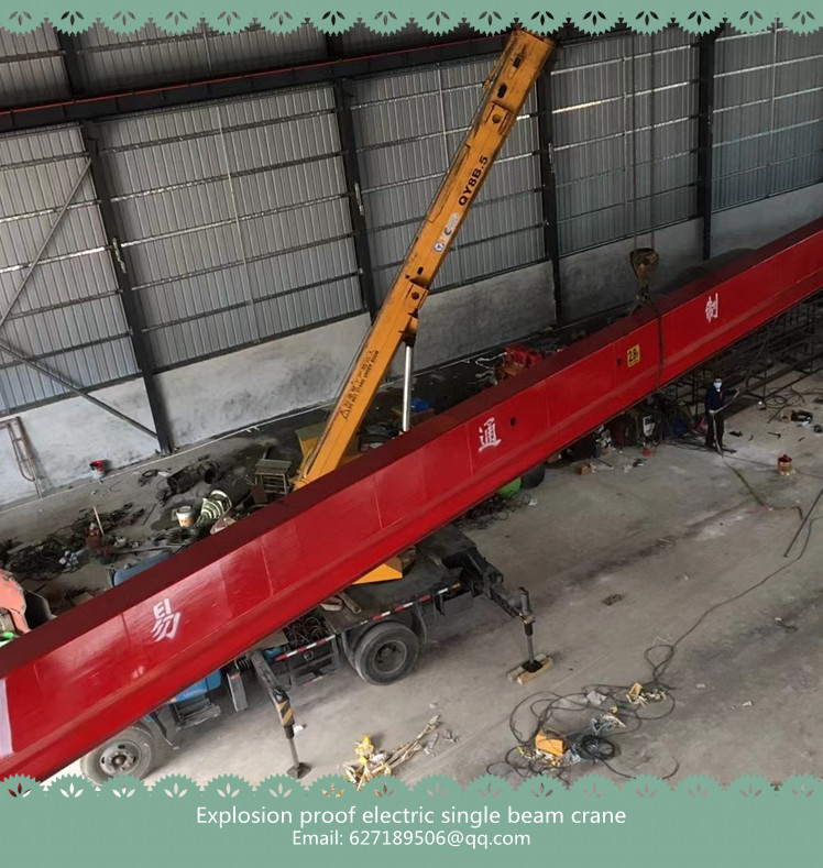 LB6t explosion-proof electric single beam crane, explosion-proof truss, explosion-proof hoist and explosion-proof crane