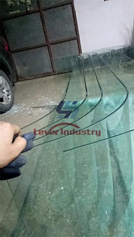 Freezer Shape Glass Tempering Furnace freezer glass bending machine