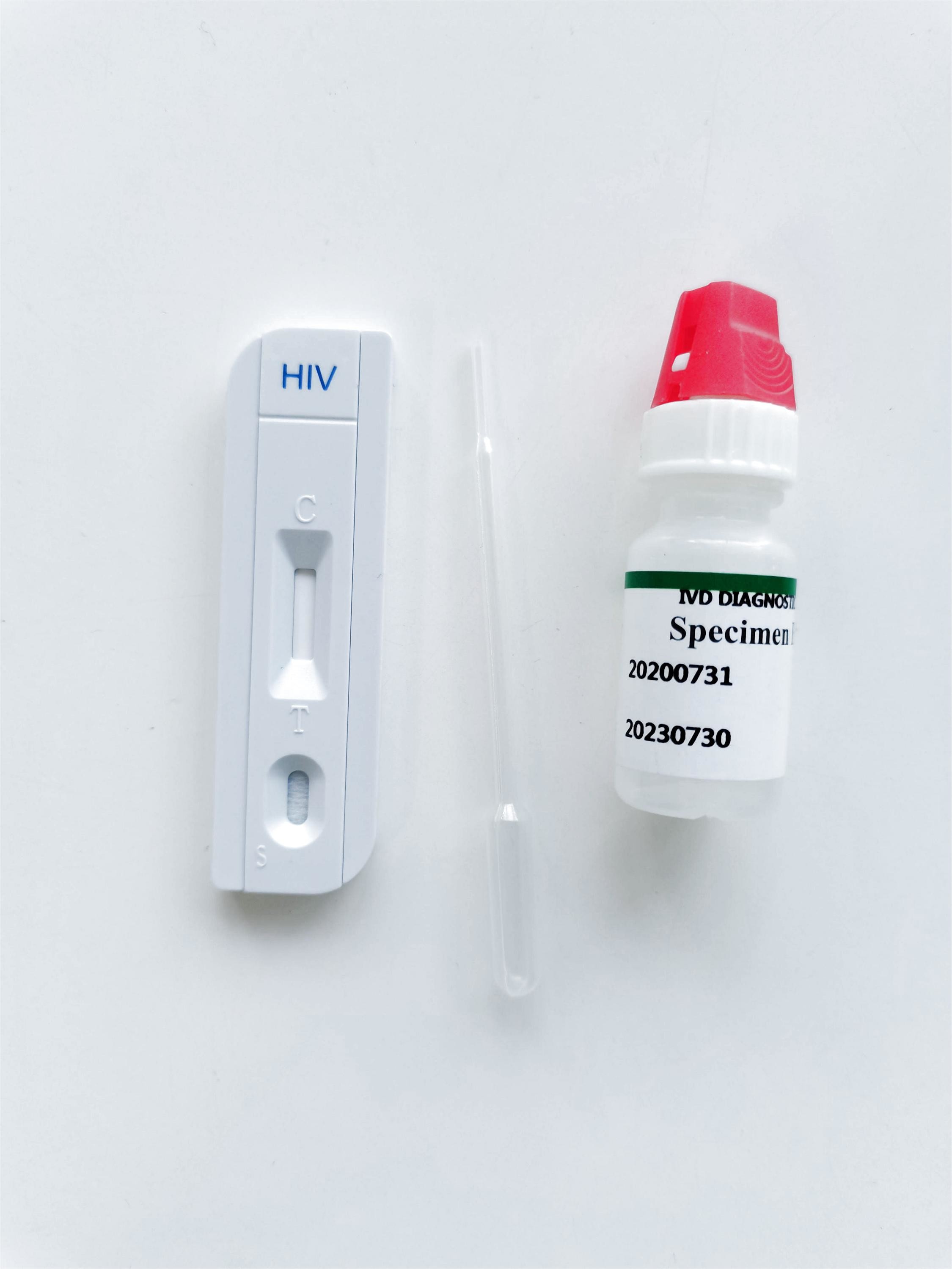 Blood Msds Instant Hiv Test Kit / Strip 98% Accuracy