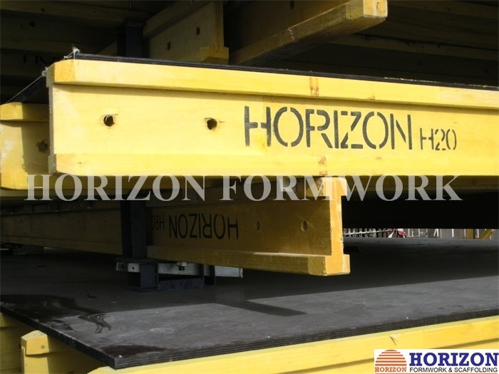 Q235 Steel Slab Formwork Systems Table Head 230*145mm To Clamp Double H20 Beams