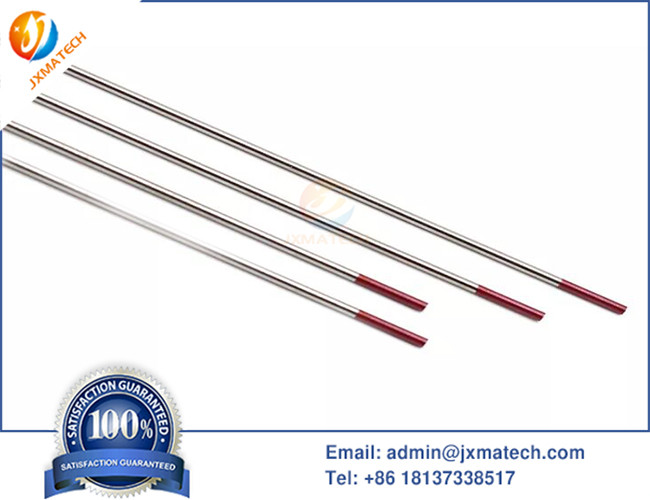 Pk10 Red Tungsten Alloy Electrodes TIG Welding For Fishing Weight