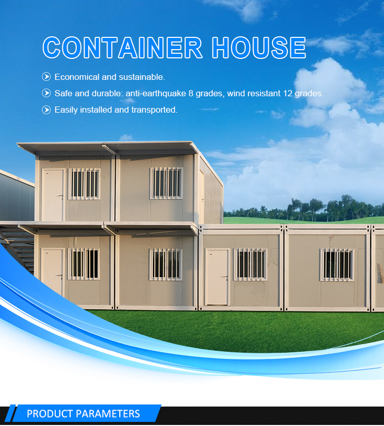 Zontop Modern Luxury Quick Concrete 20ft 40 Ft Ready Steel Prefab Container House USA Standard Prefabricated Home