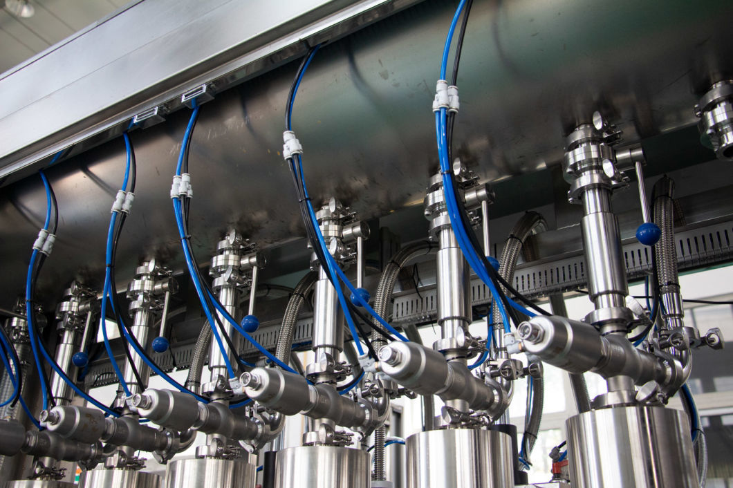Npack Full Auto Chemical Product Shower Gel Bottle Filling Packaging Machine