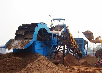 Bucket Wheel Sand Stone Washer Washing Machine Screening River Sand