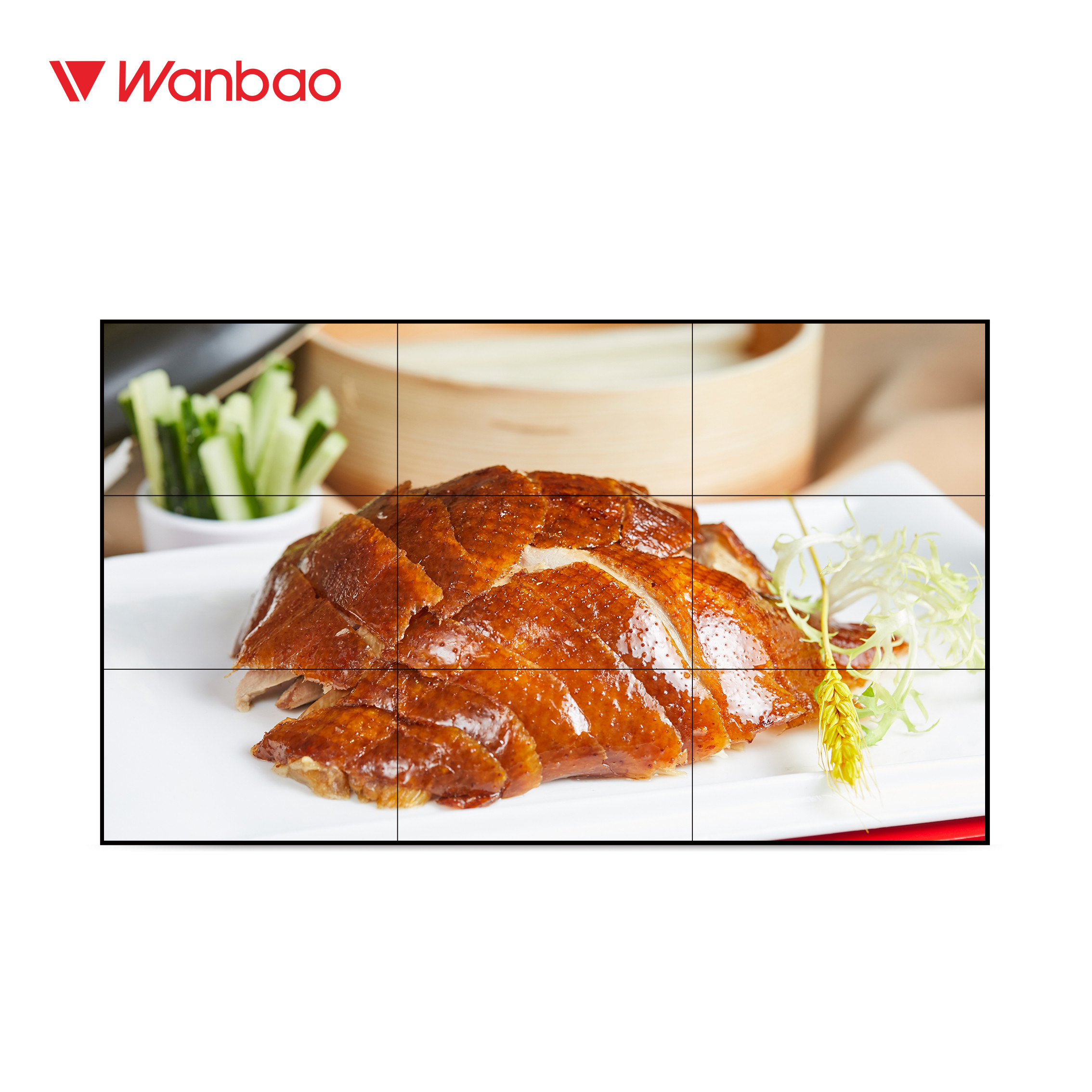  Multi Panel LCD Video Wall Panel With Super Narrow Bezel 5.3mm 55 Inch Manufactures