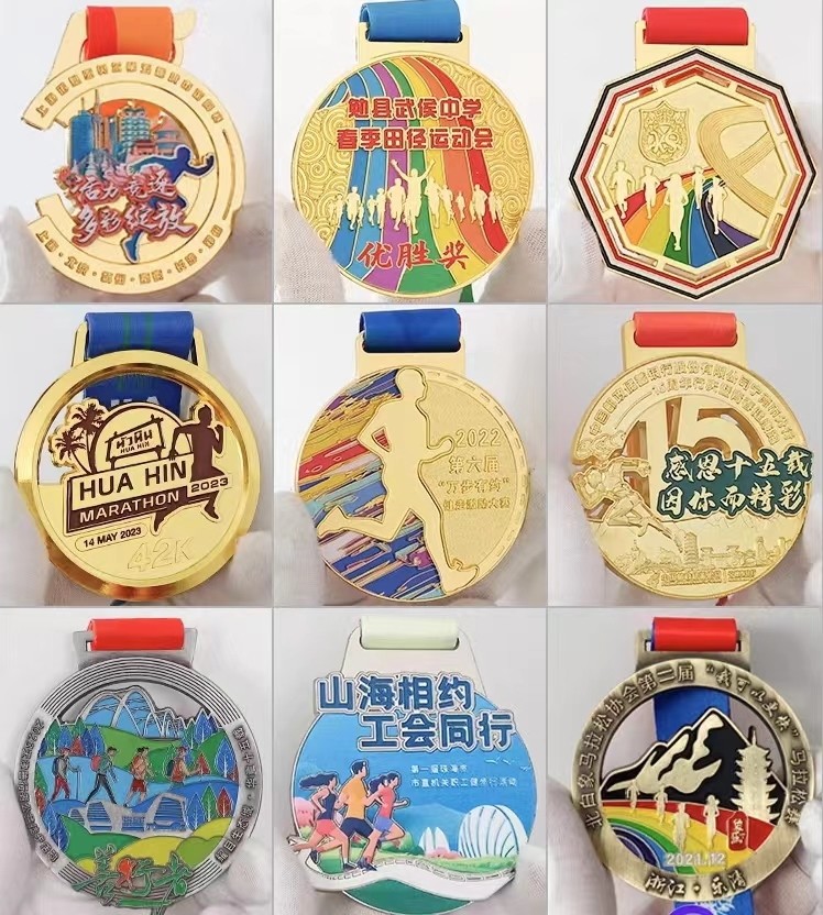 Letterpress Printing Custom Football Medals Generic Laser Engraving Martial Arts Judo Medals
