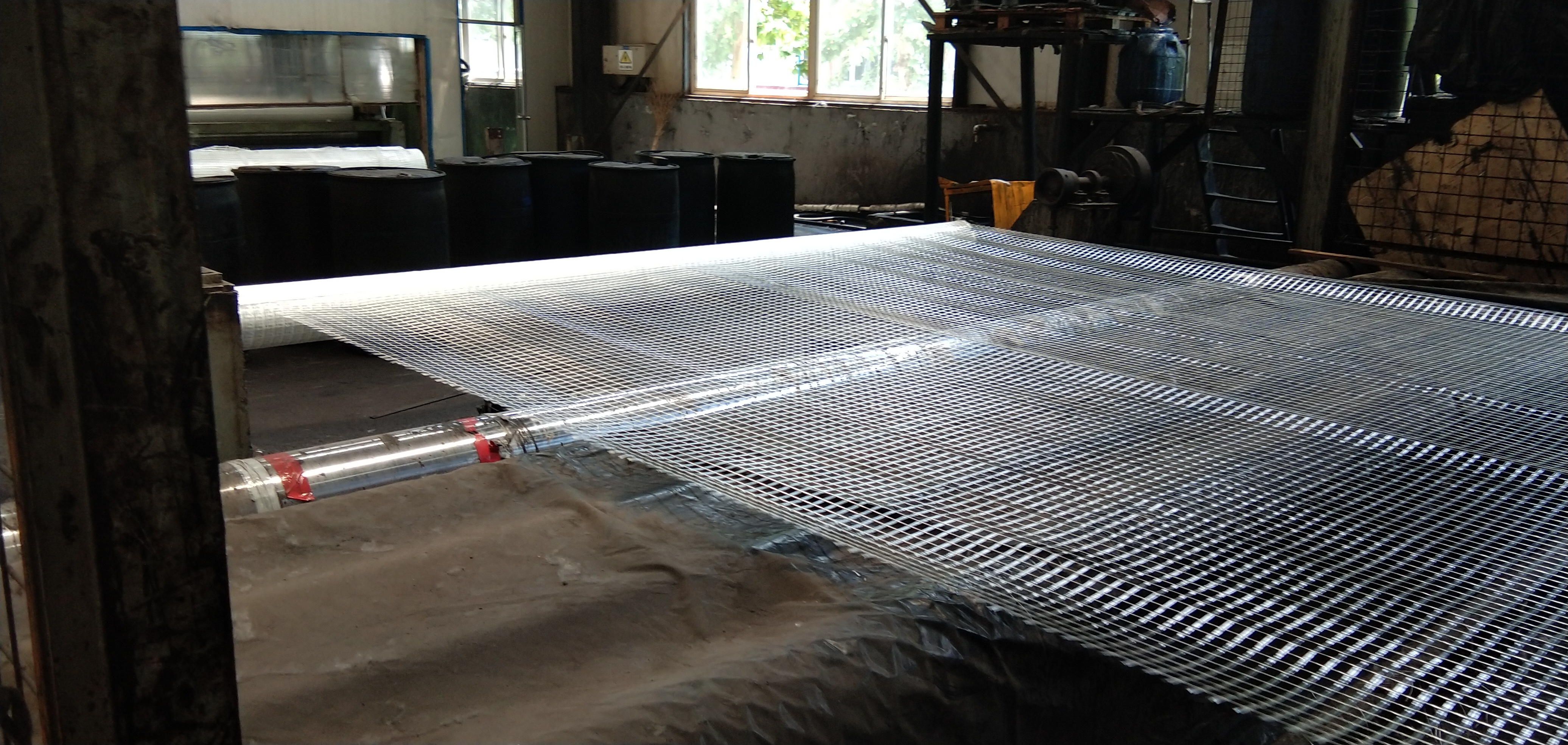 Highway Geogrids Hot Using Civil Engineering Glass Fiber Mesh for Basalt Reinforcing