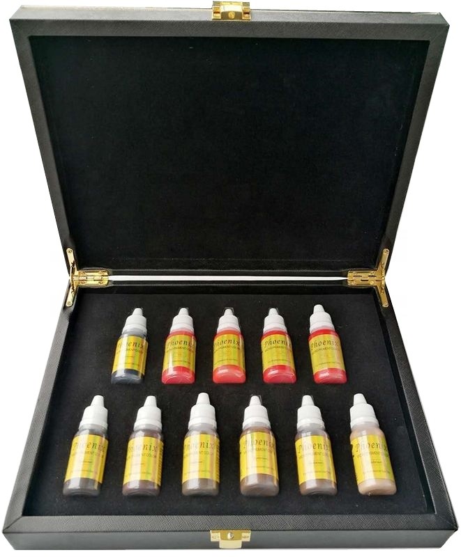 Liquid Permanent Makeup Tattoo Ink Pigments Organic Healthy